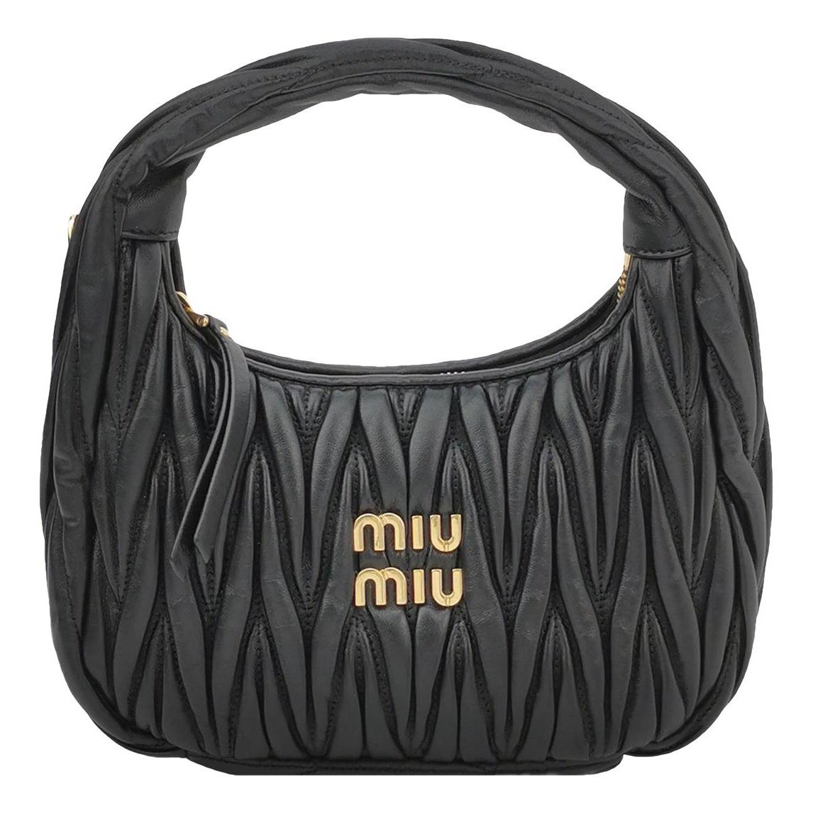 Miu Wander leather handbag