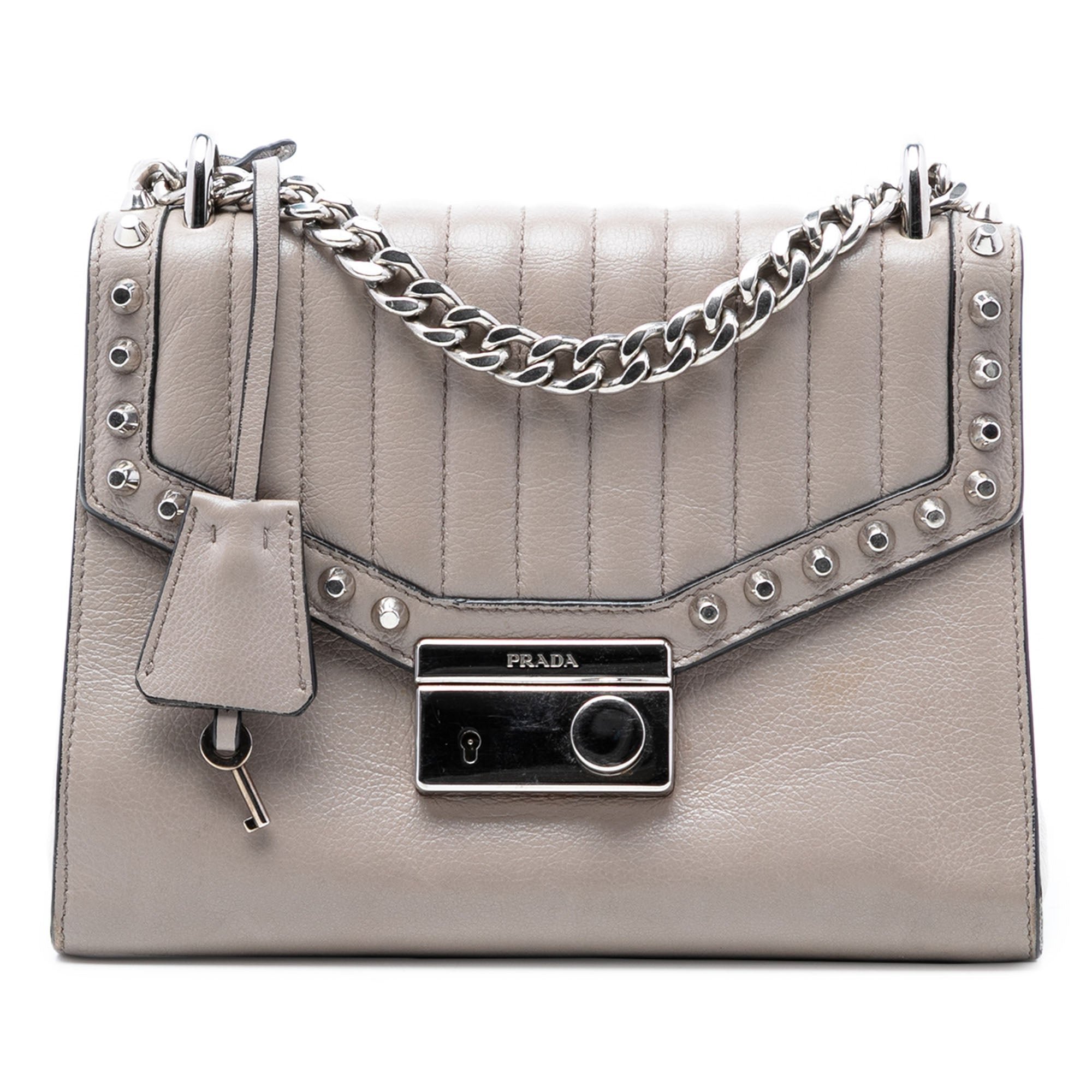 Leather crossbody bag