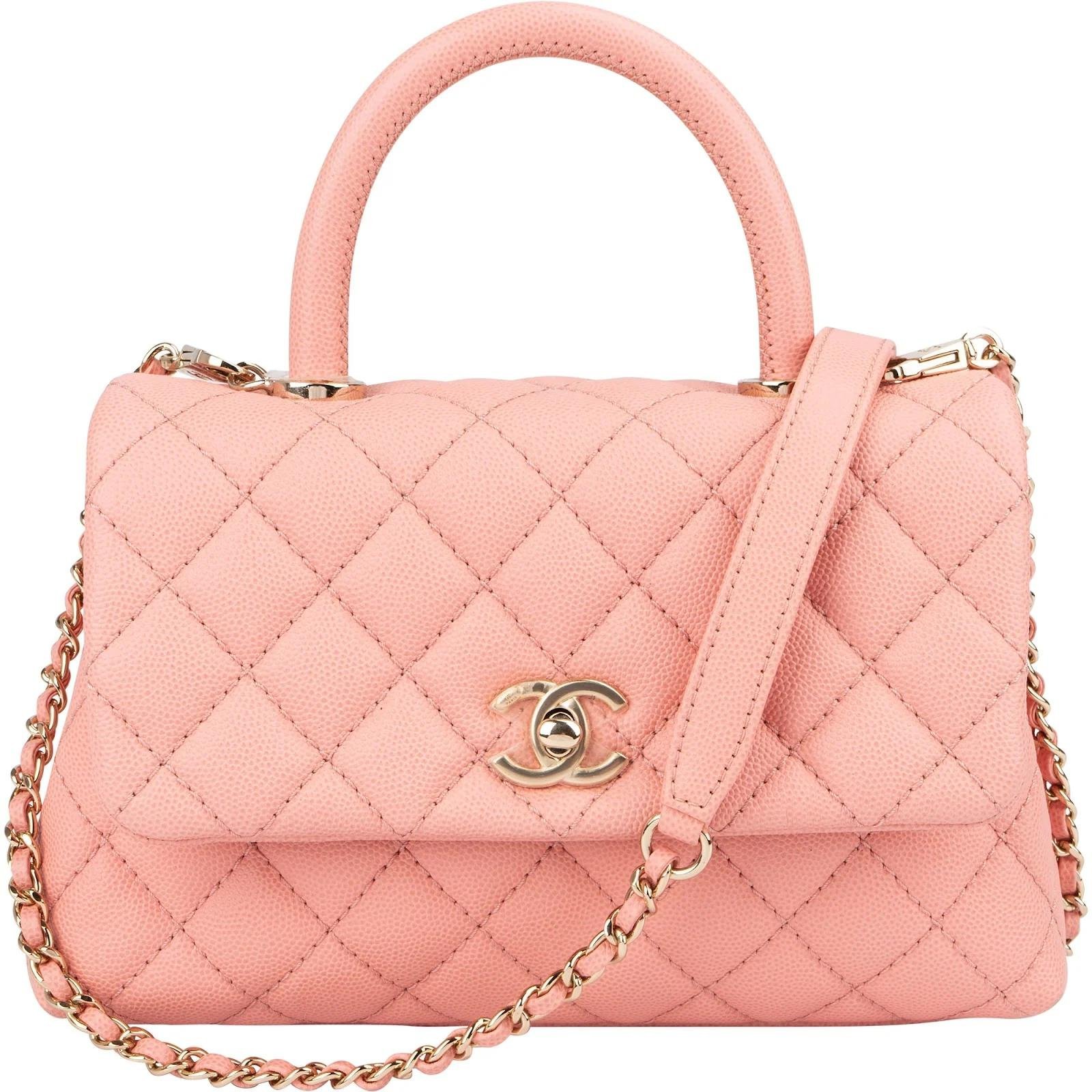Coco Handle leather handbag