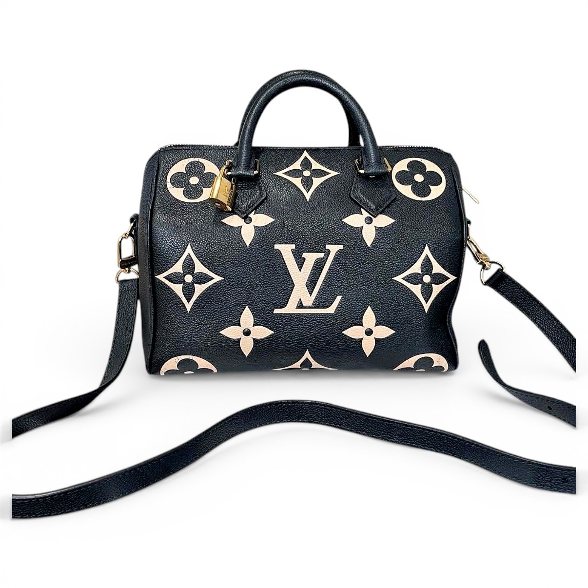 Speedy Bandoulière leather crossbody bag