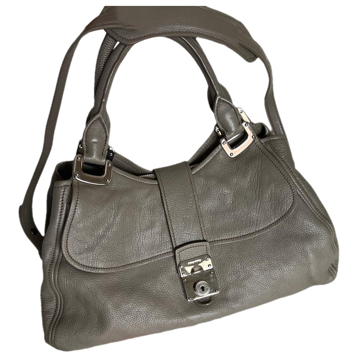 Leather handbag