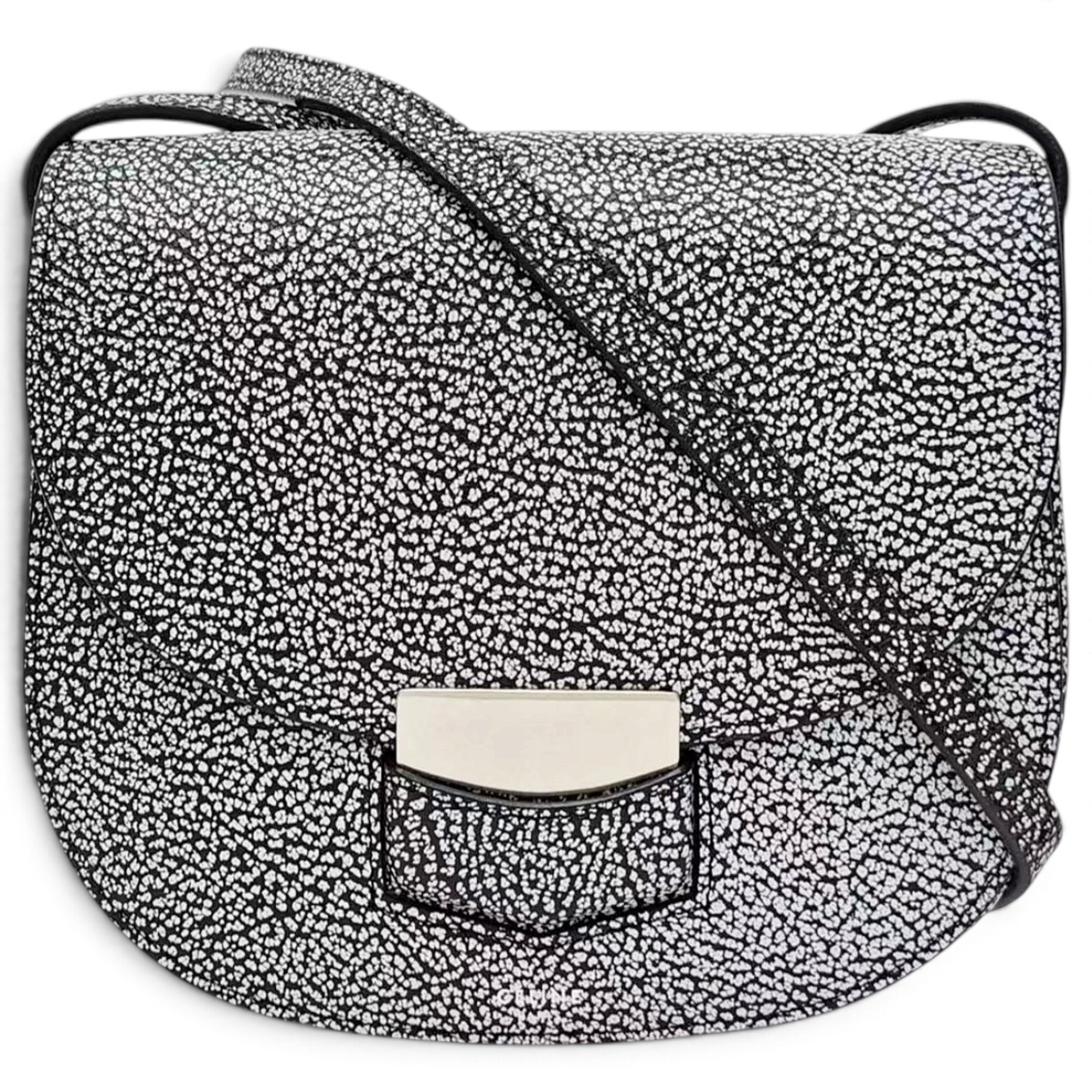 Trotteur leather handbag