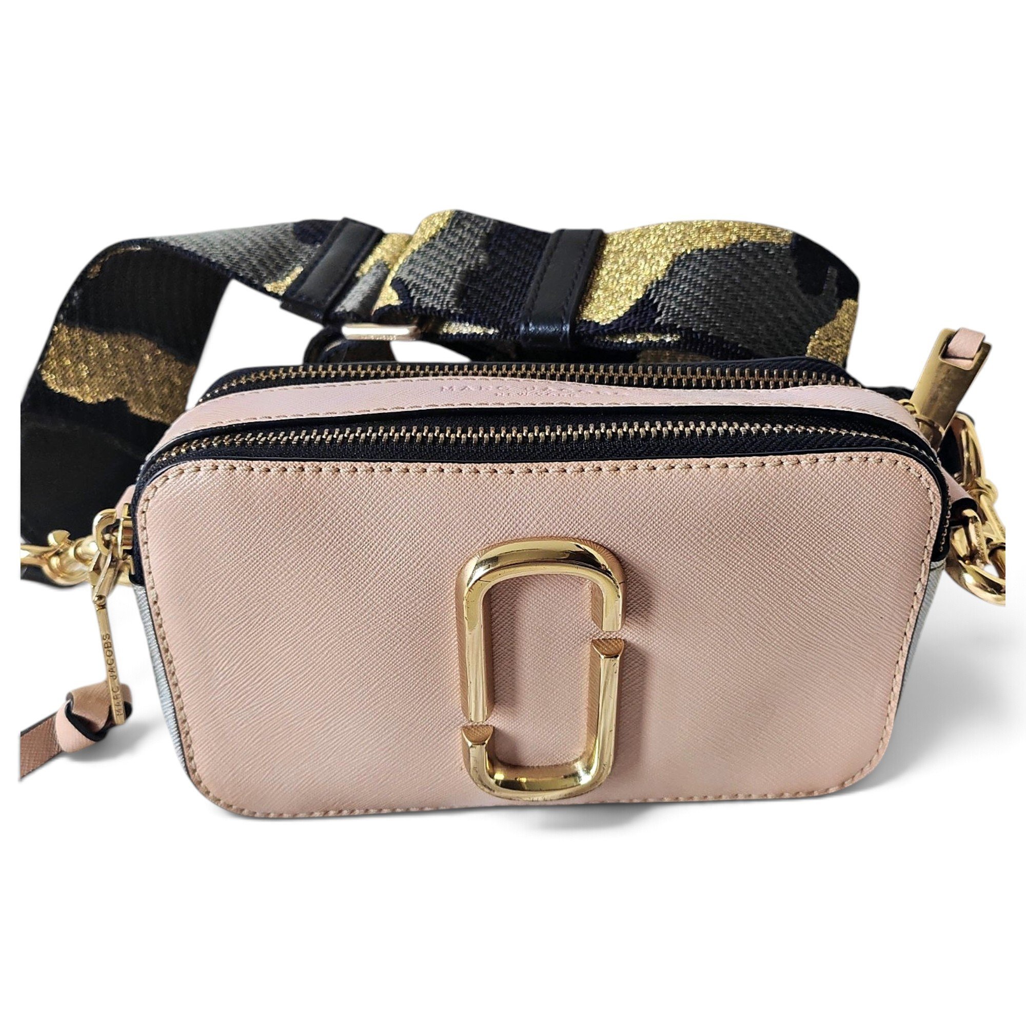 Snapshot leather crossbody bag