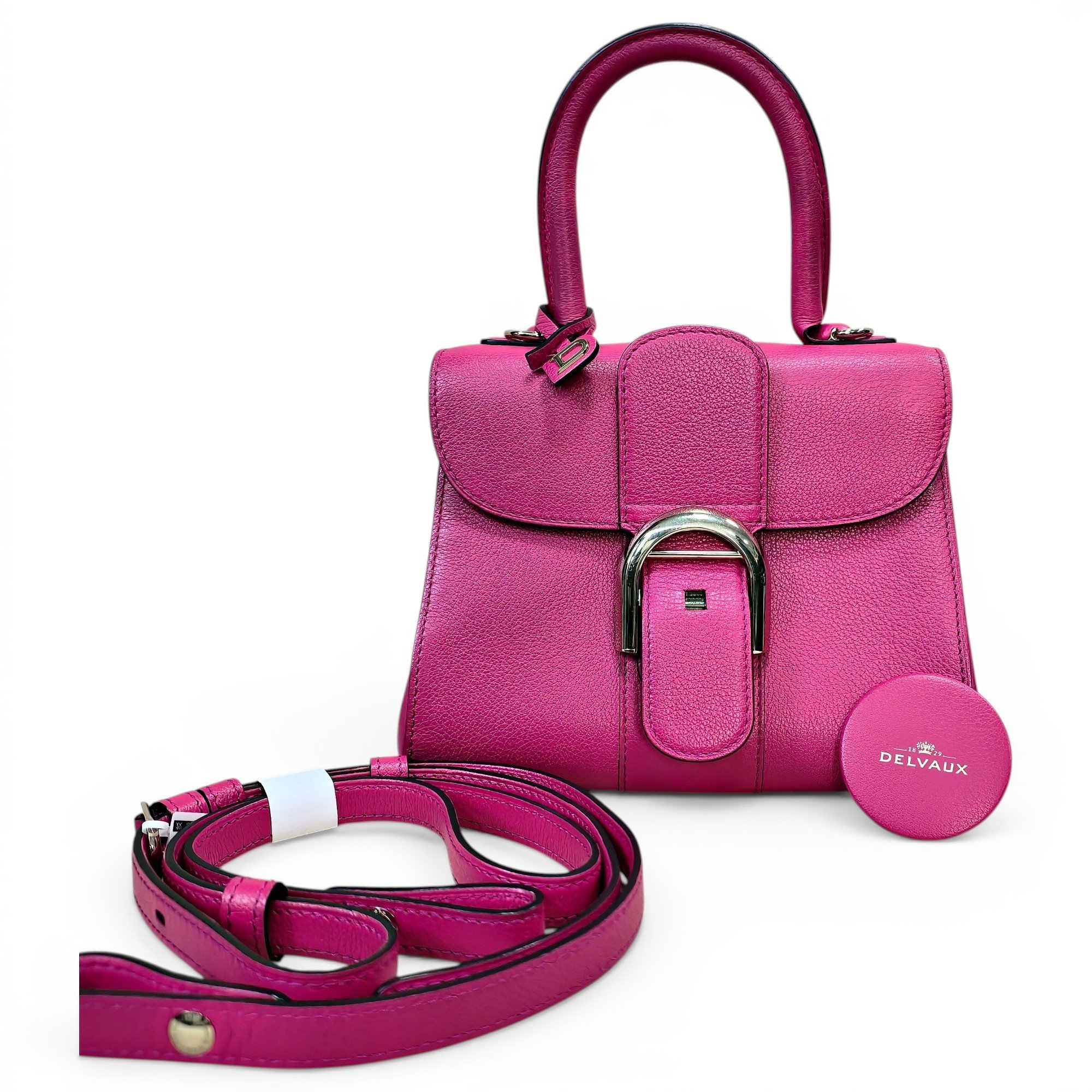 Brillant leather handbag