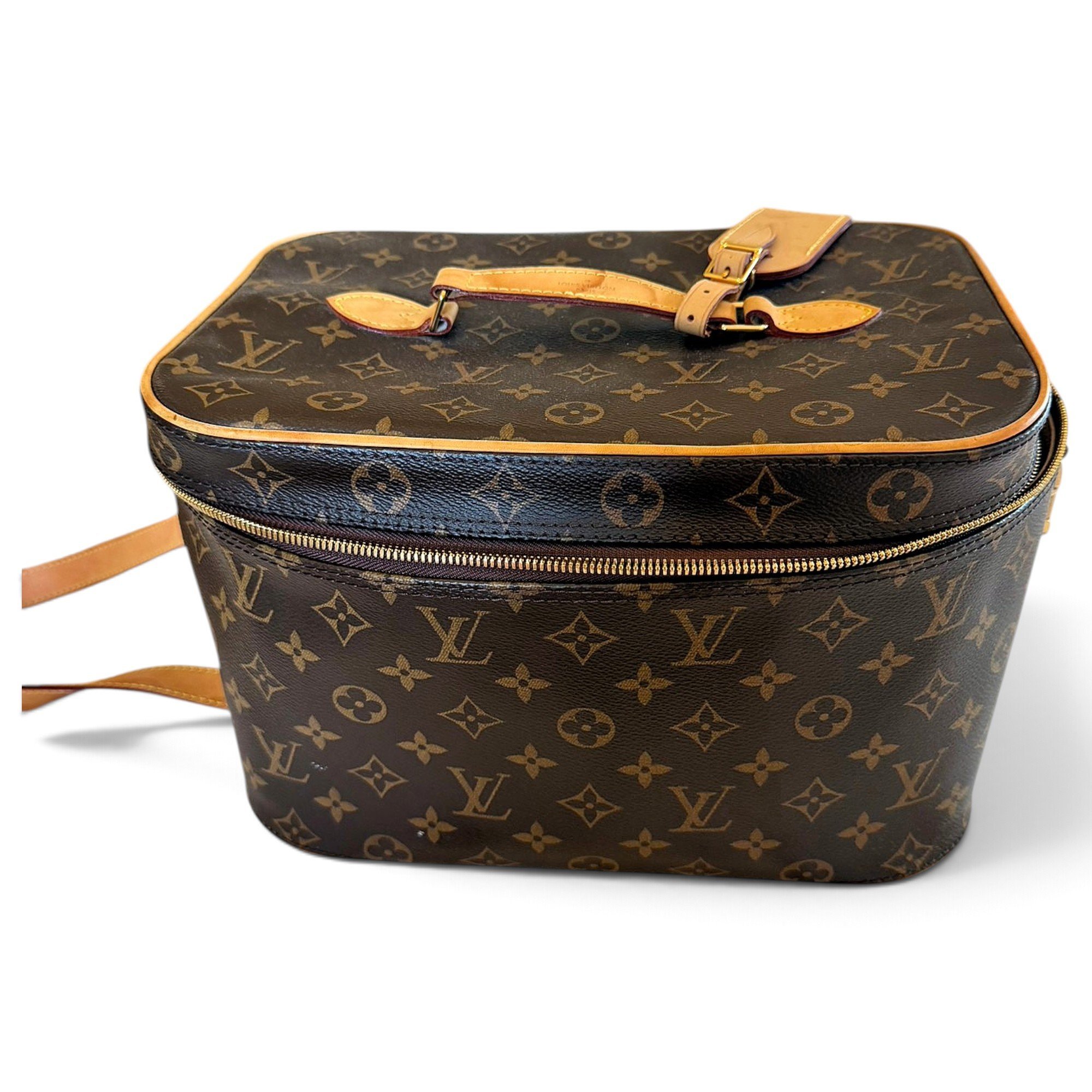 Nice leather vanity case