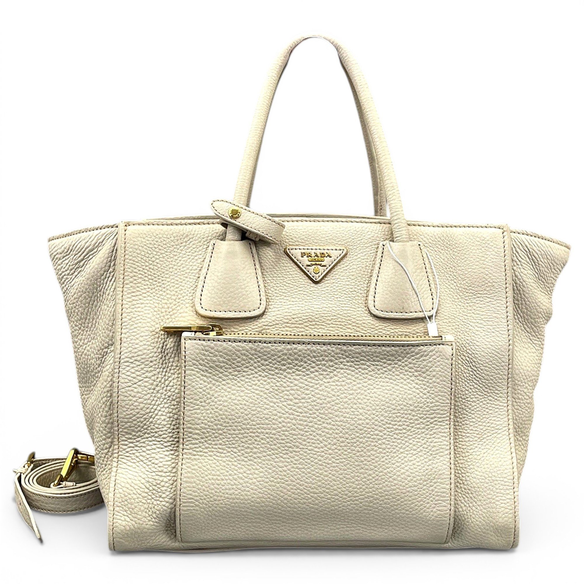 Leather tote