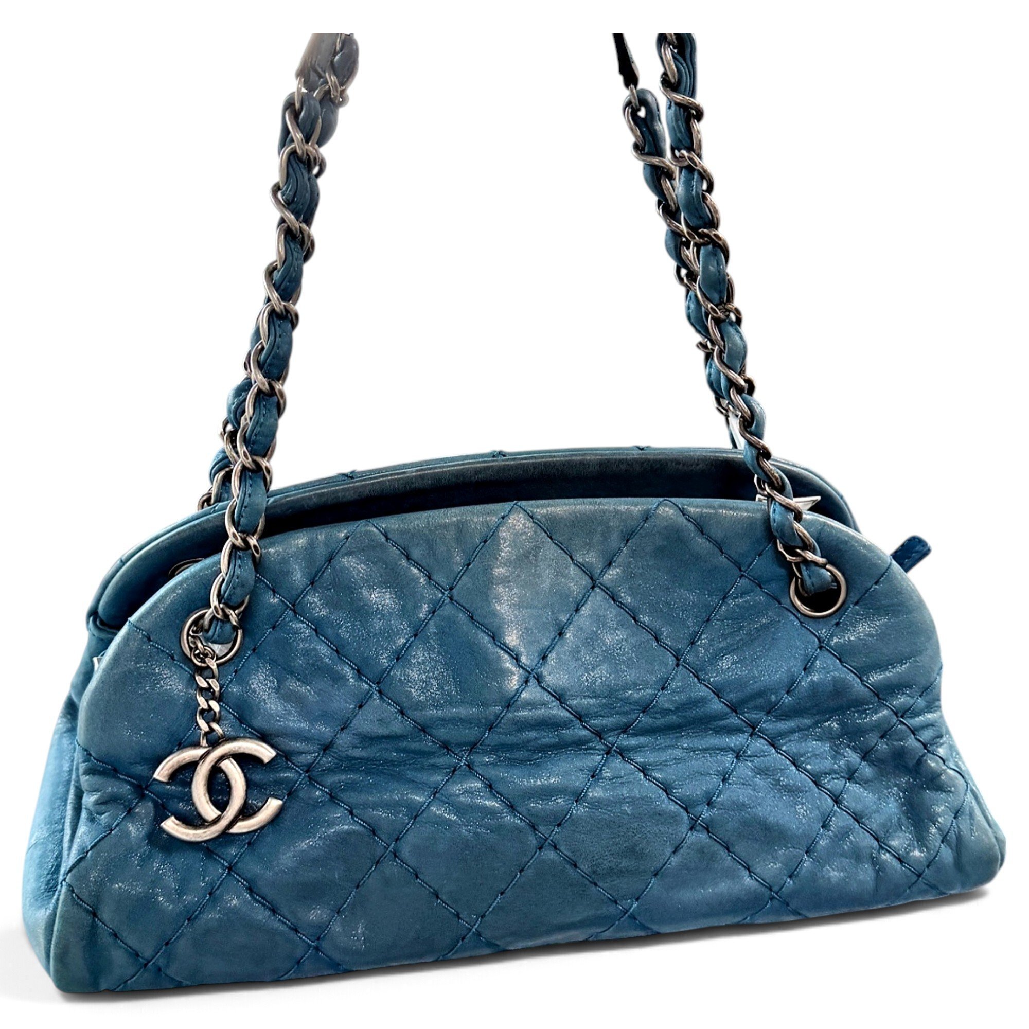Mademoiselle leather handbag