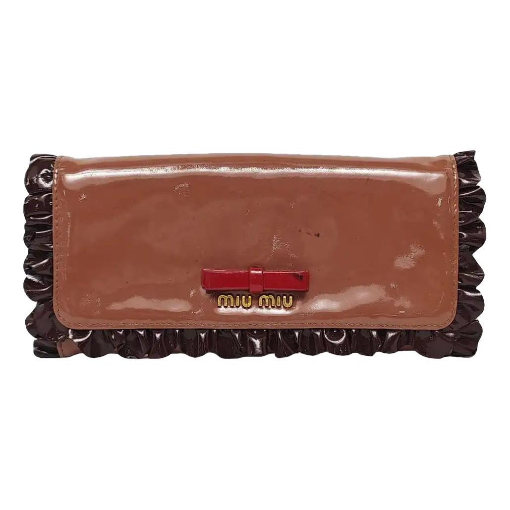 Miu Miu Patent leather mini bag