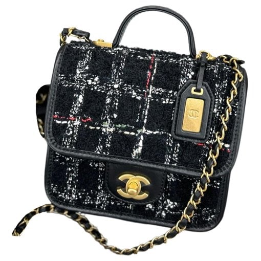 Timeless Classique Top Handle wool handbag
