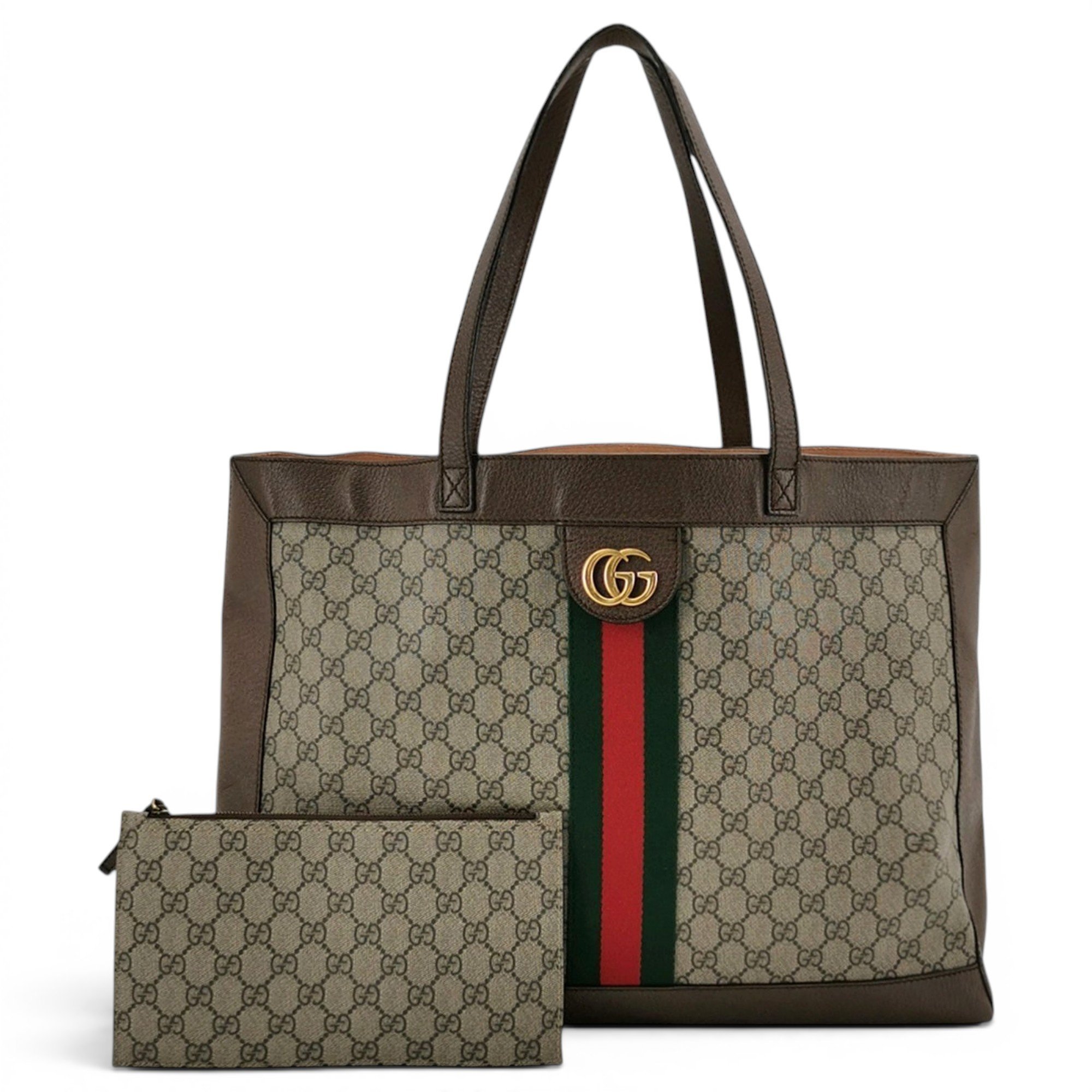Ophidia leather tote