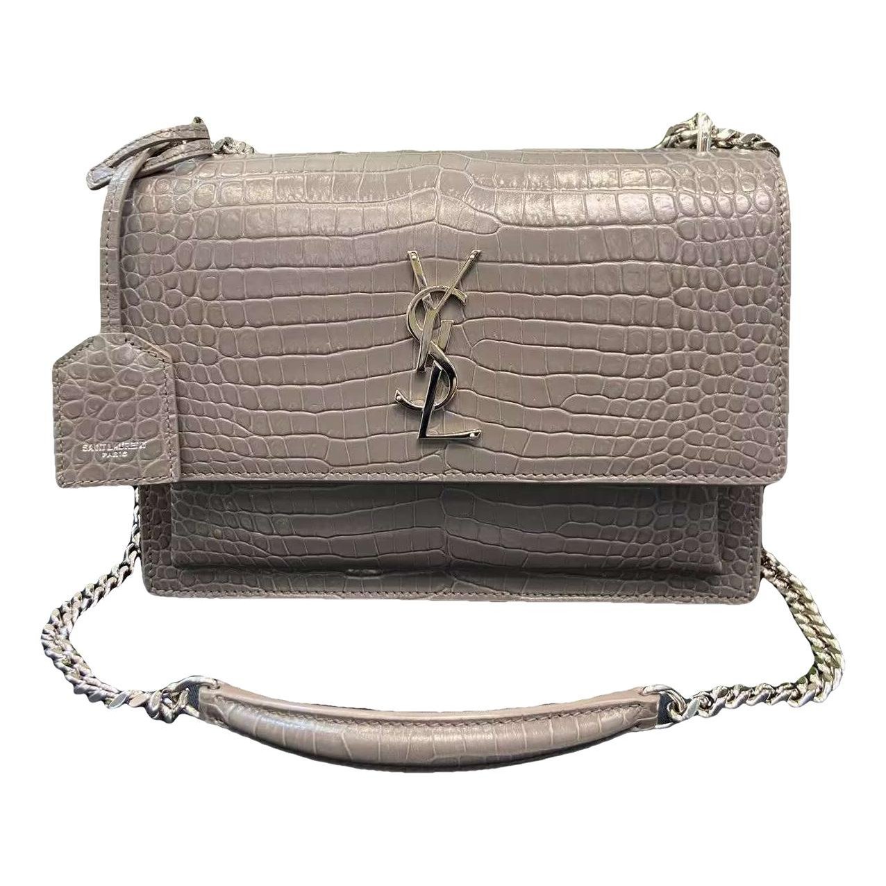 Sunset leather handbag
