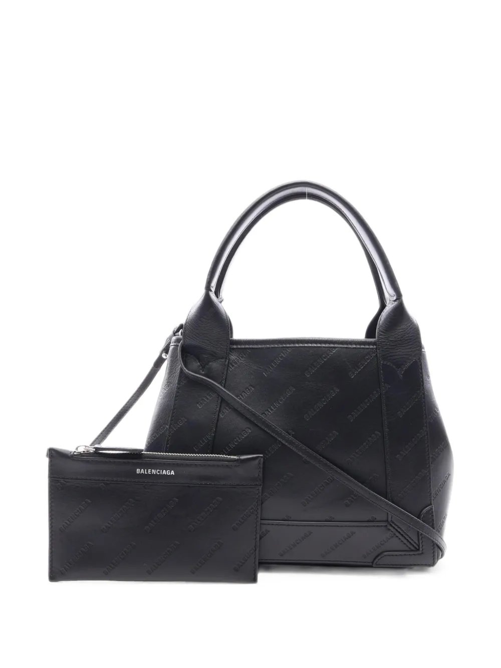 2010s XS navy hippopotamus handbag