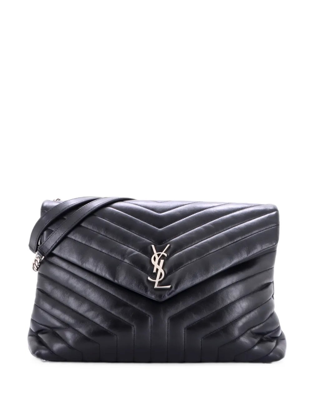 Loulou Matelasse Chevron Leather Large shoulder bag