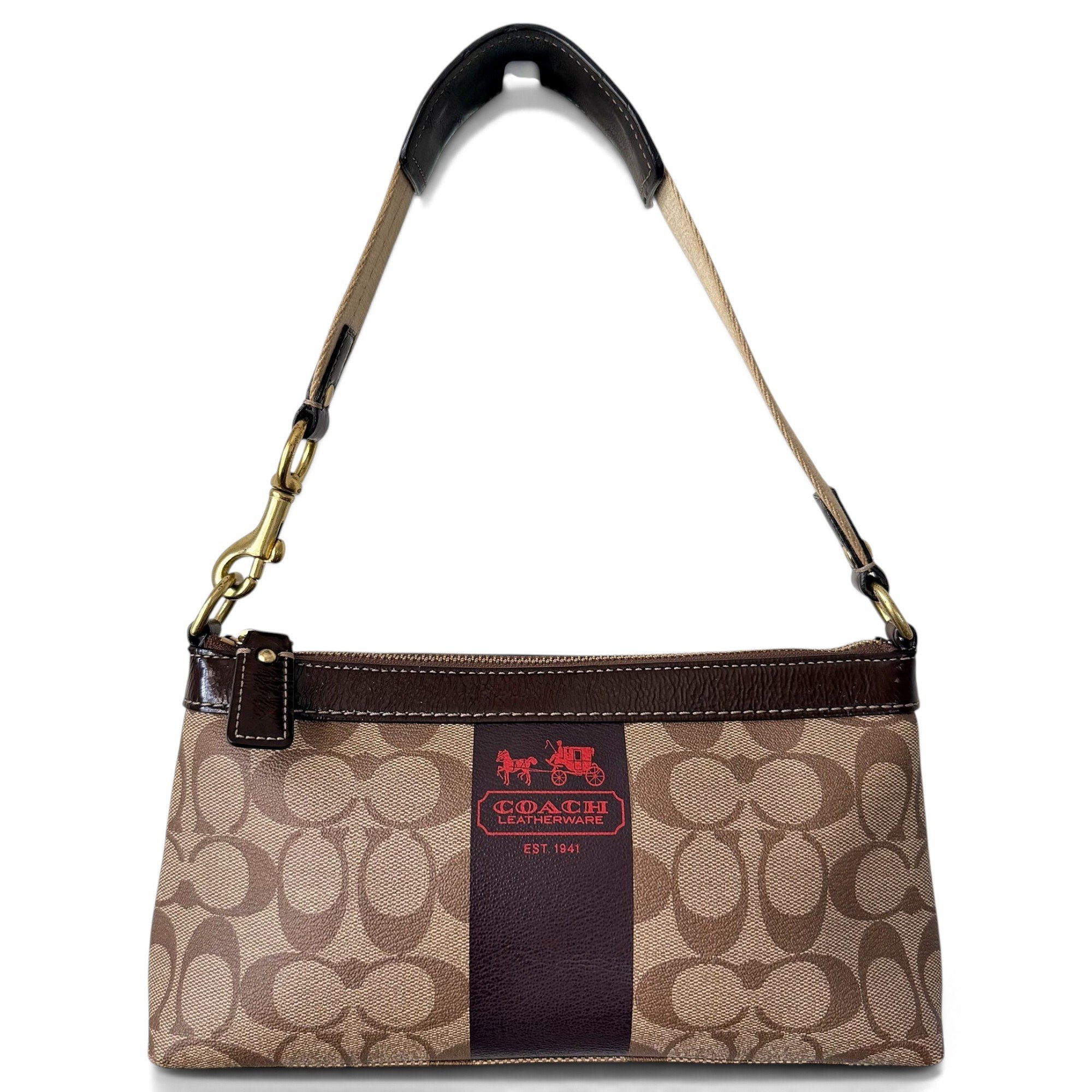 Signature Sufflette leather handbag