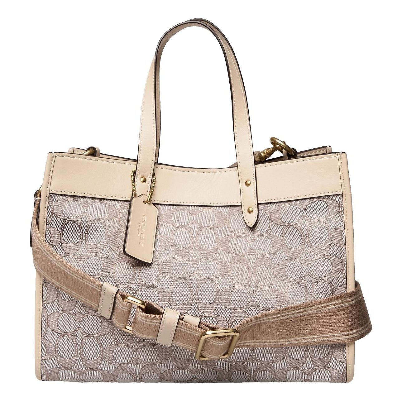 CITY ZIP TOTE leather tote