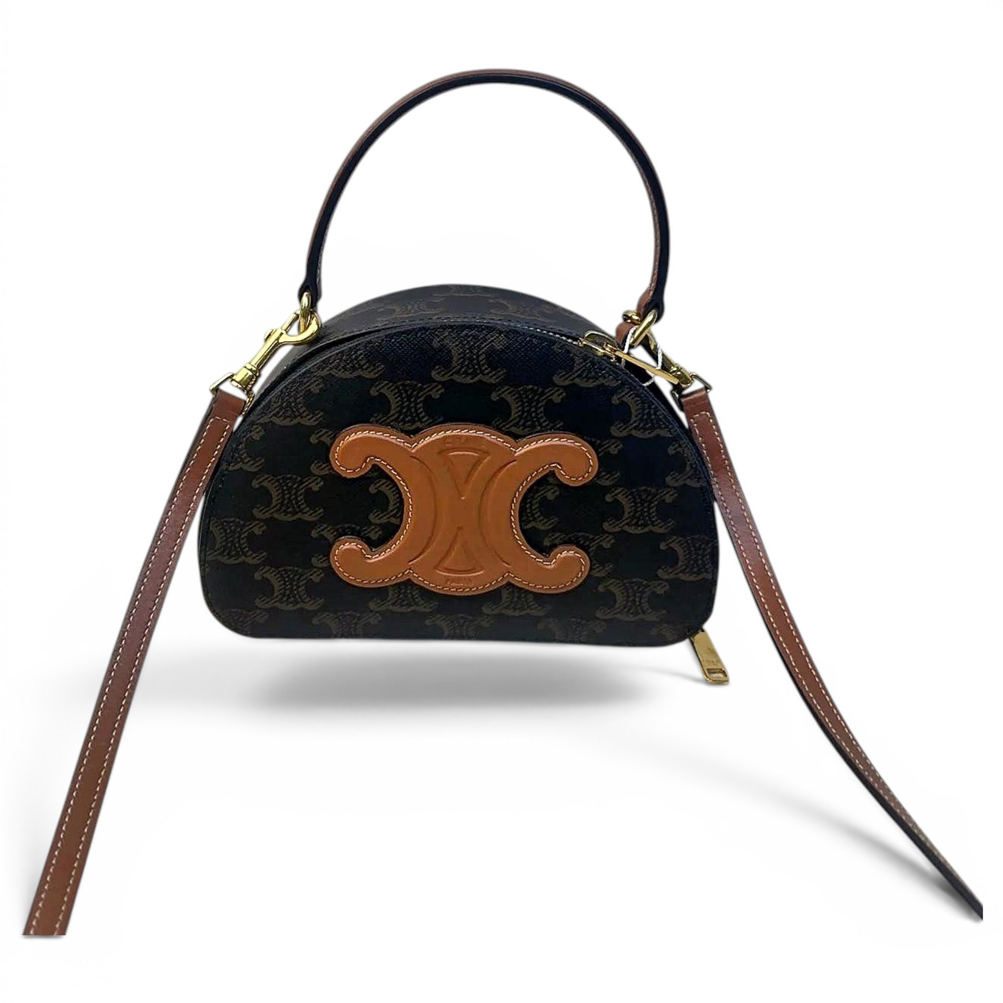 Leather crossbody bag