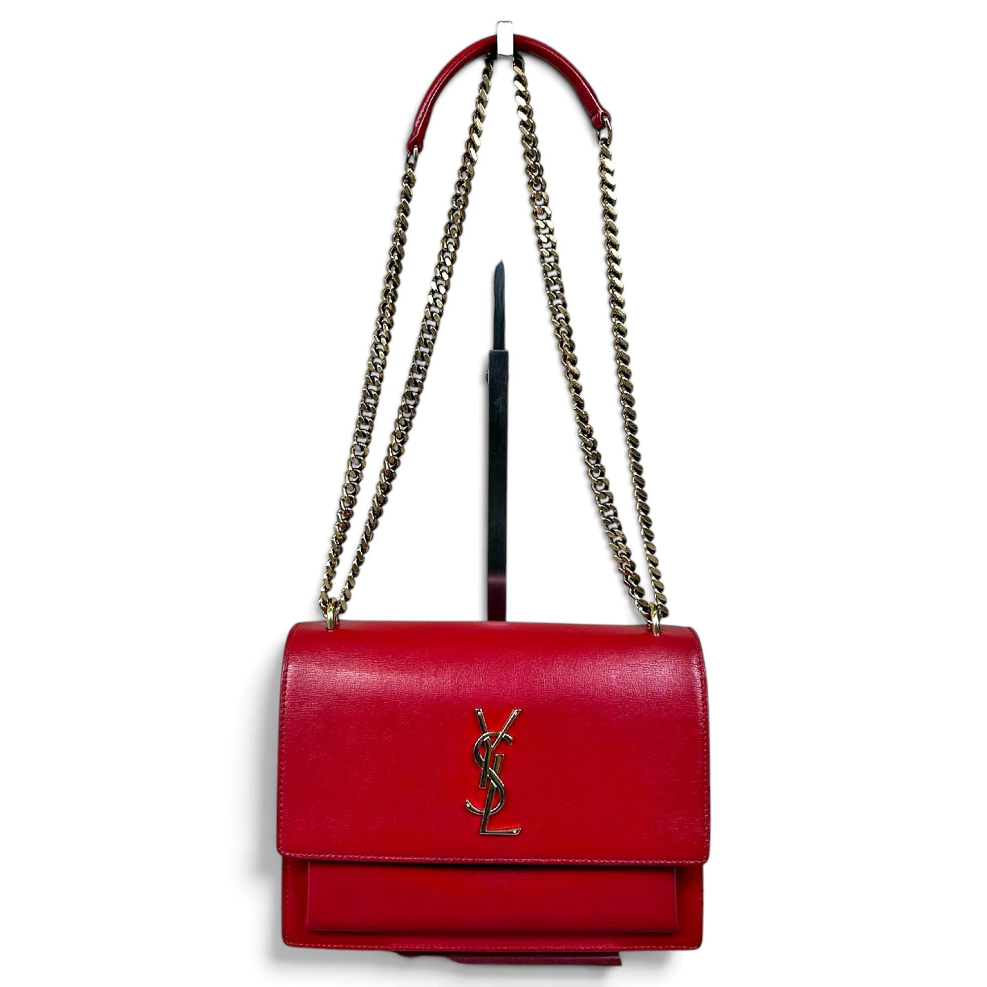 Sunset leather handbag