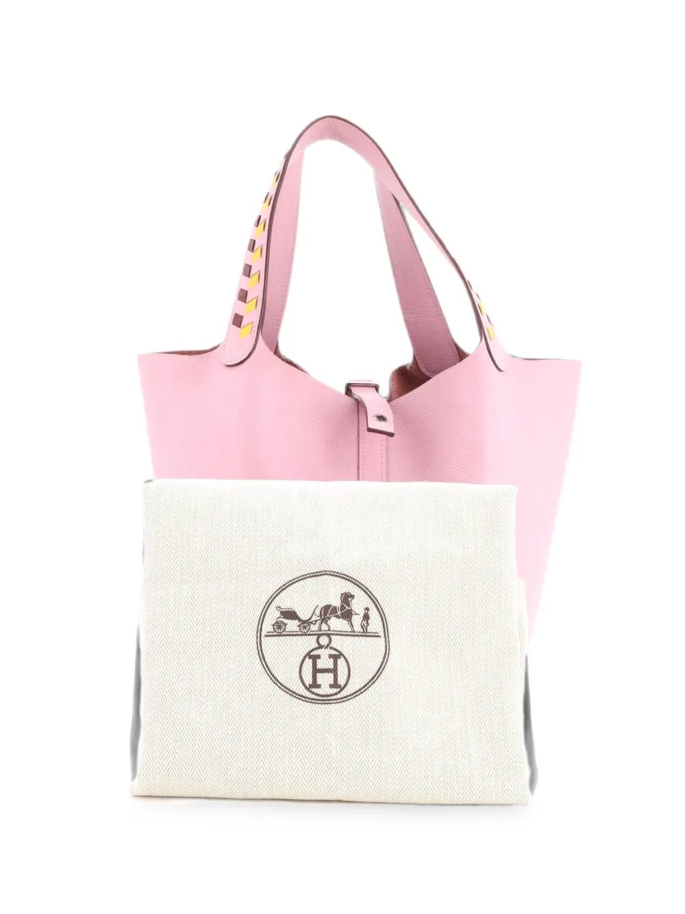 Picotin Lock Bag Tressage Epsom MM tote bag