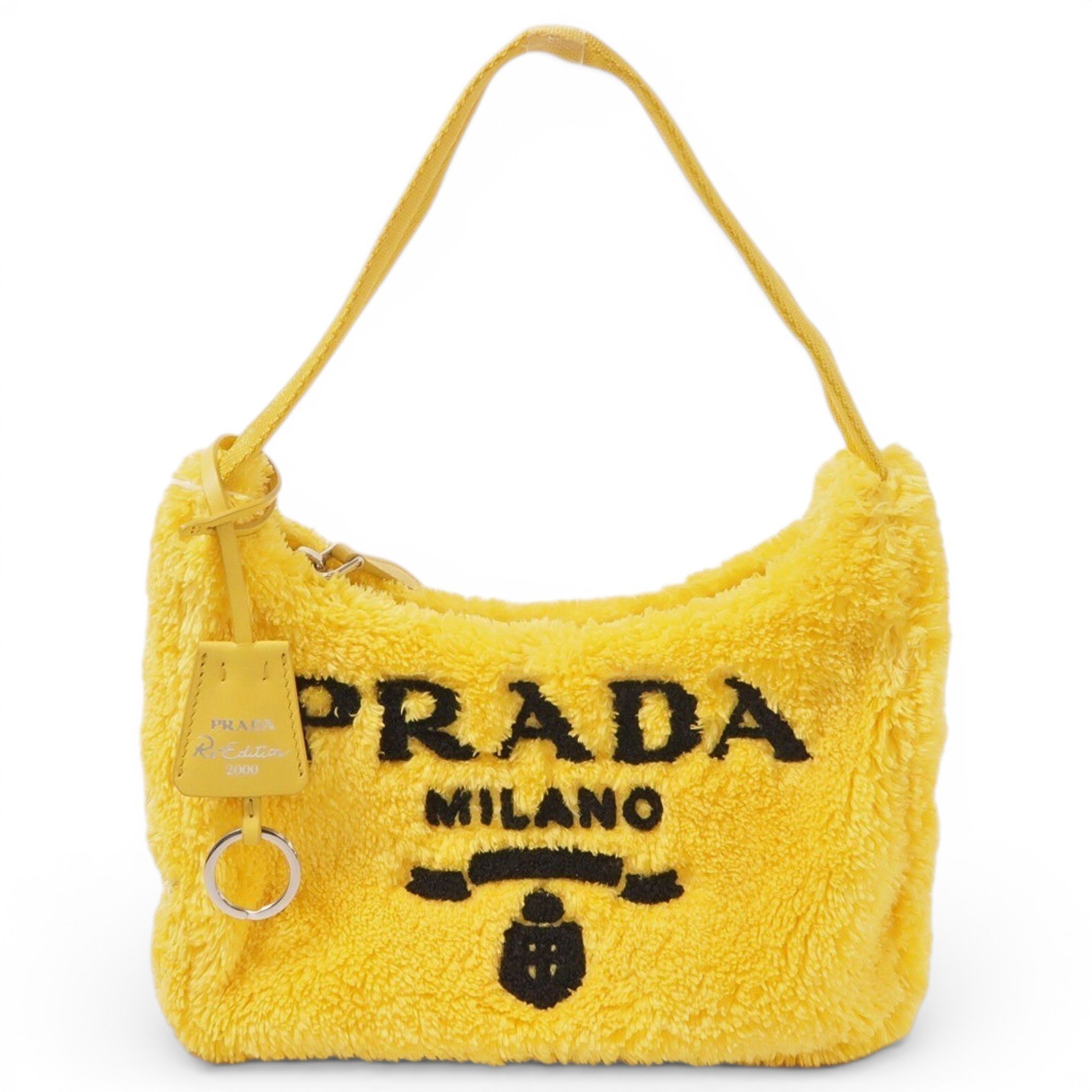 Re-Edition 2000 faux fur handbag