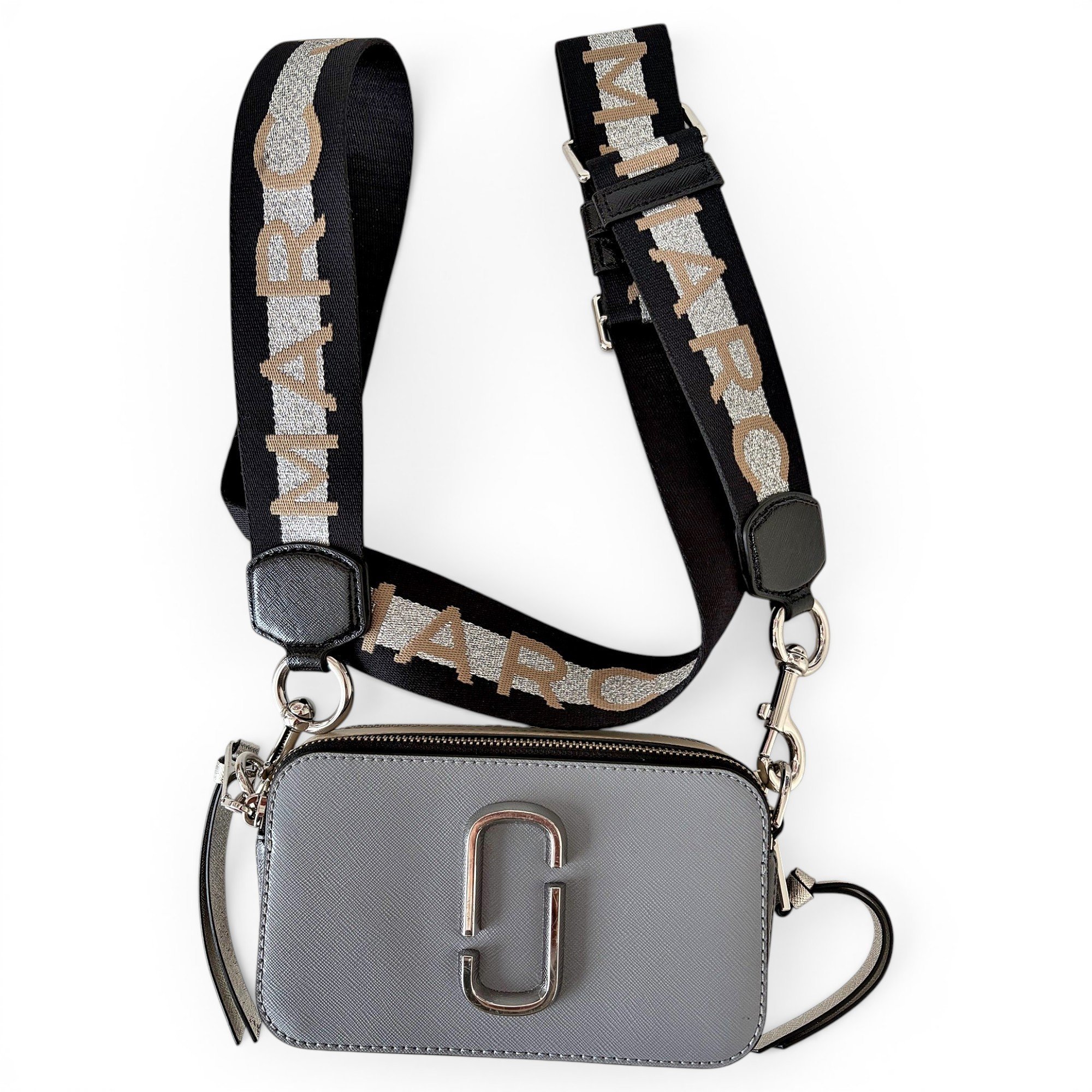Snapshot leather crossbody bag