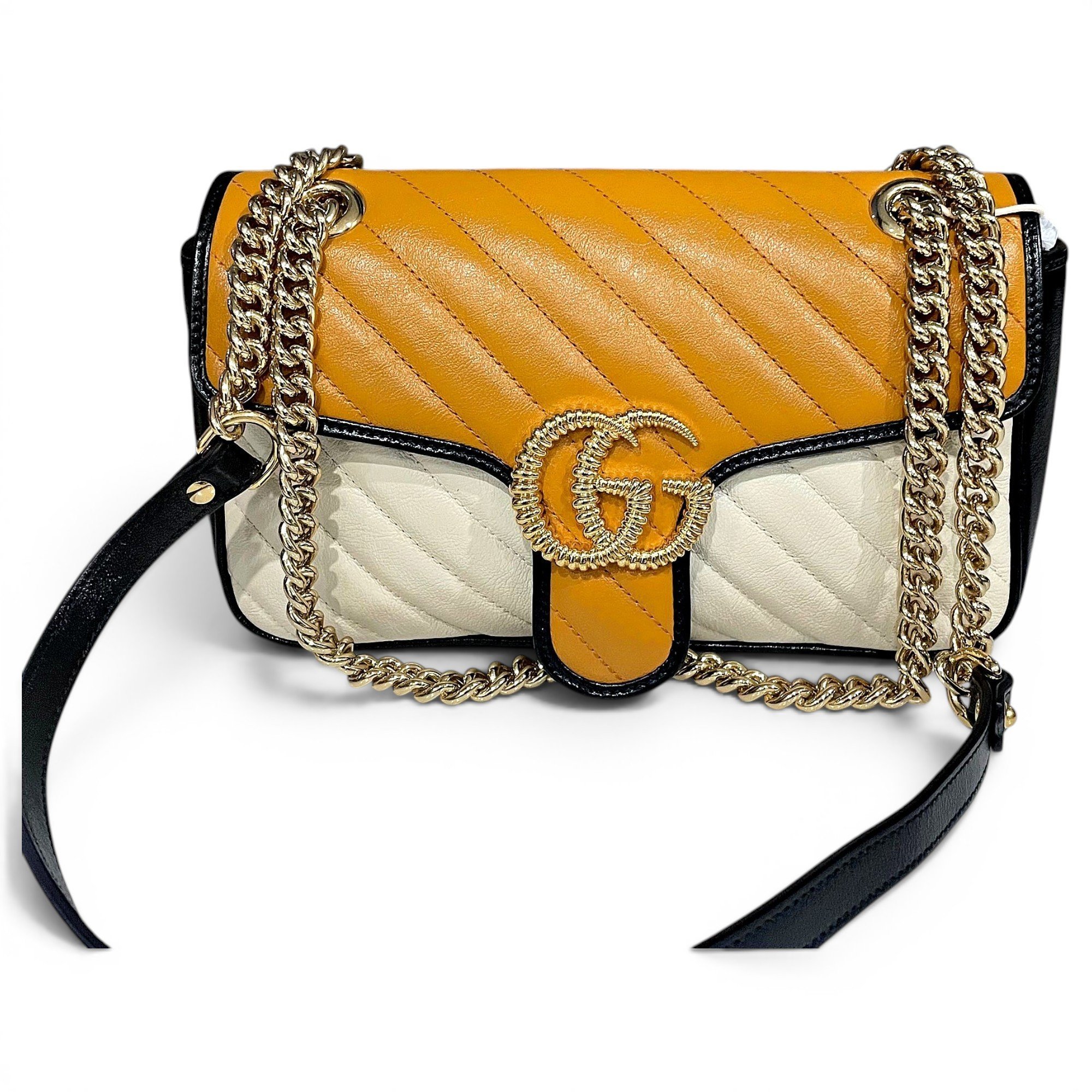 GG Marmont Flap leather crossbody bag