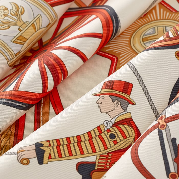Stately Wheels Scarf 90