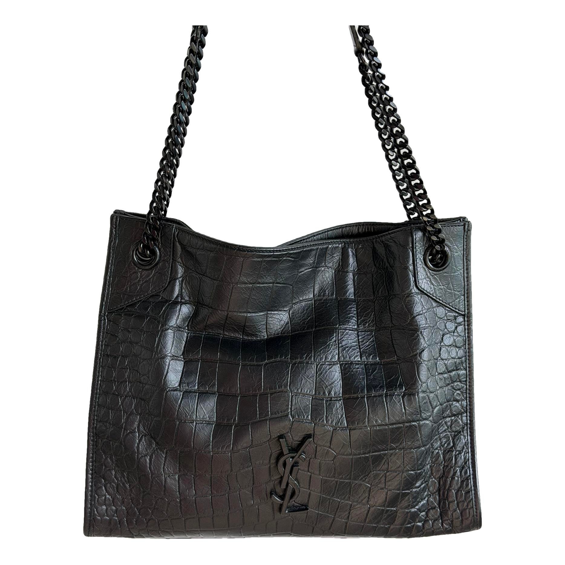 Niki leather tote