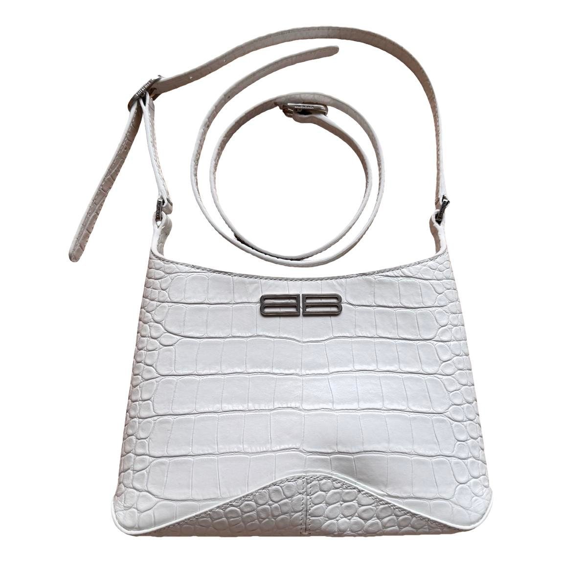 XX Hobo leather handbag