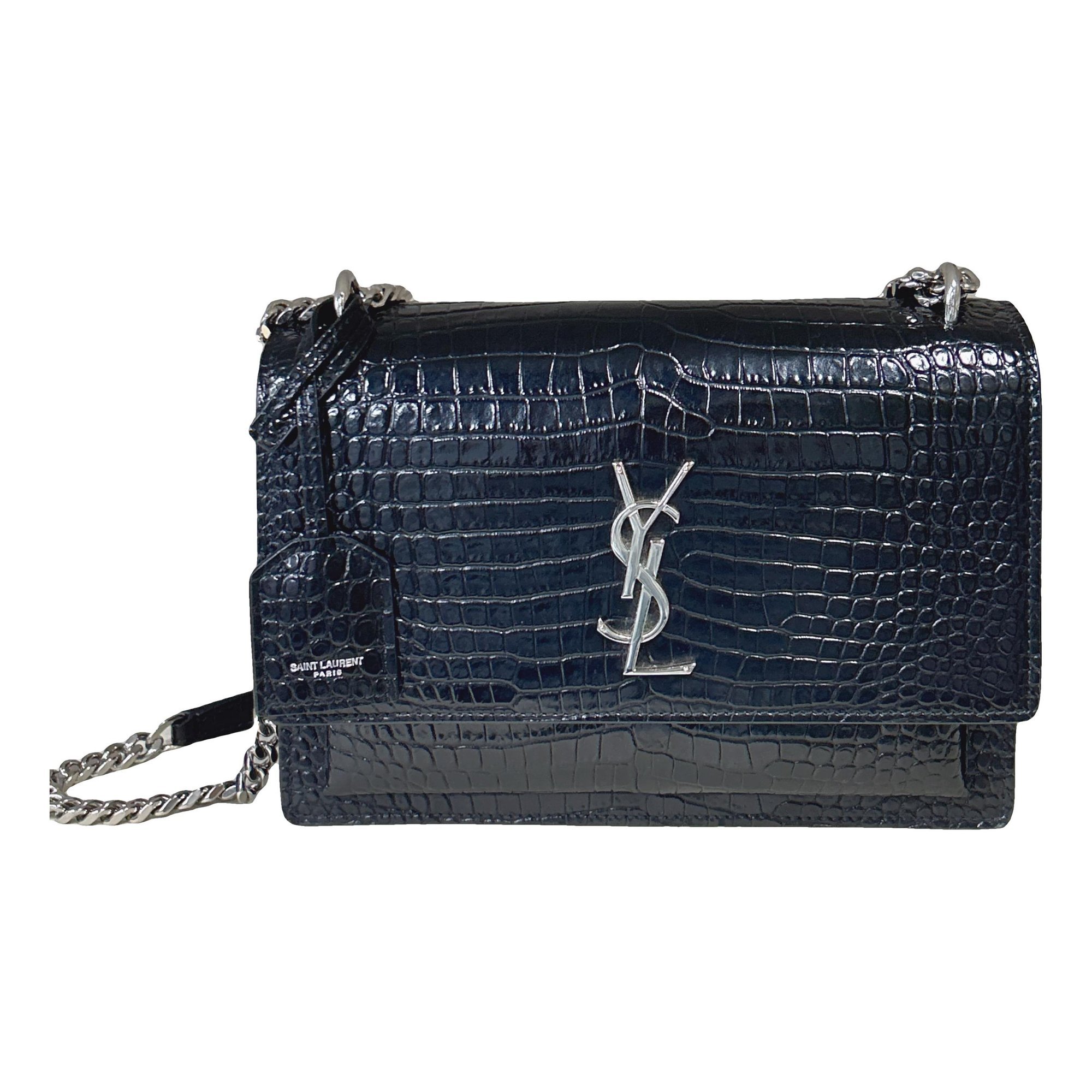 Sunset leather handbag