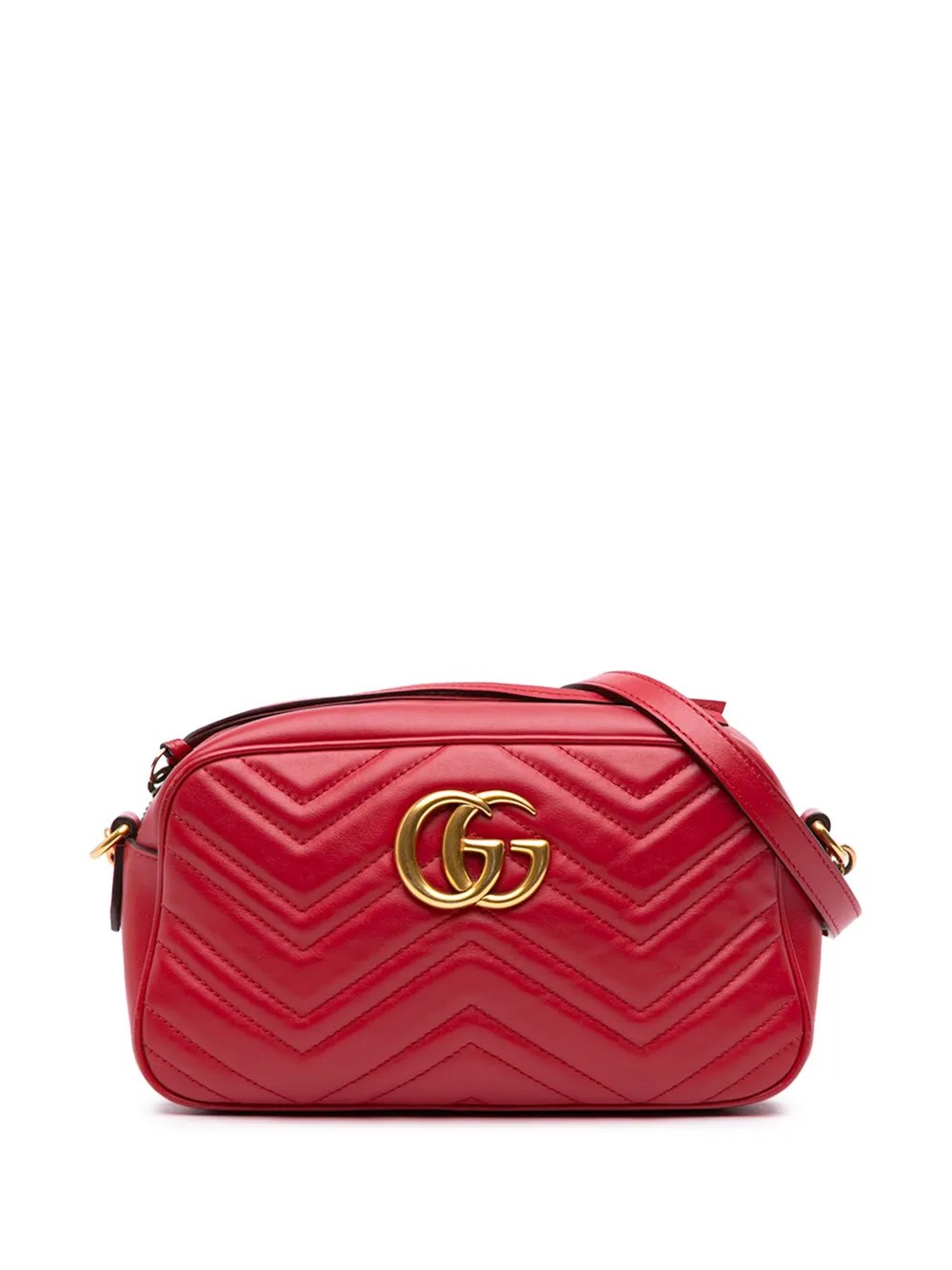 2016-2026 Small GG Marmont Matelasse Leather crossbody bag