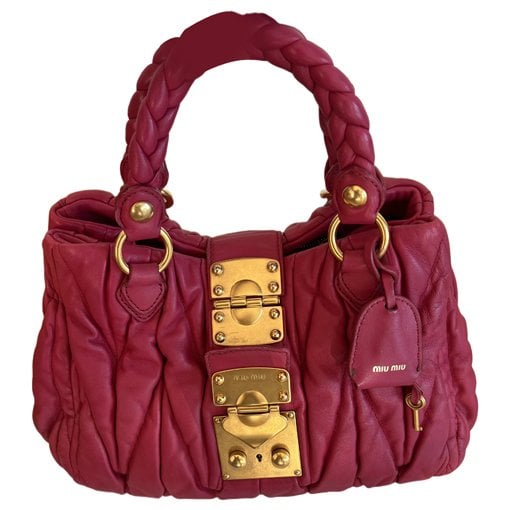 Leather handbag