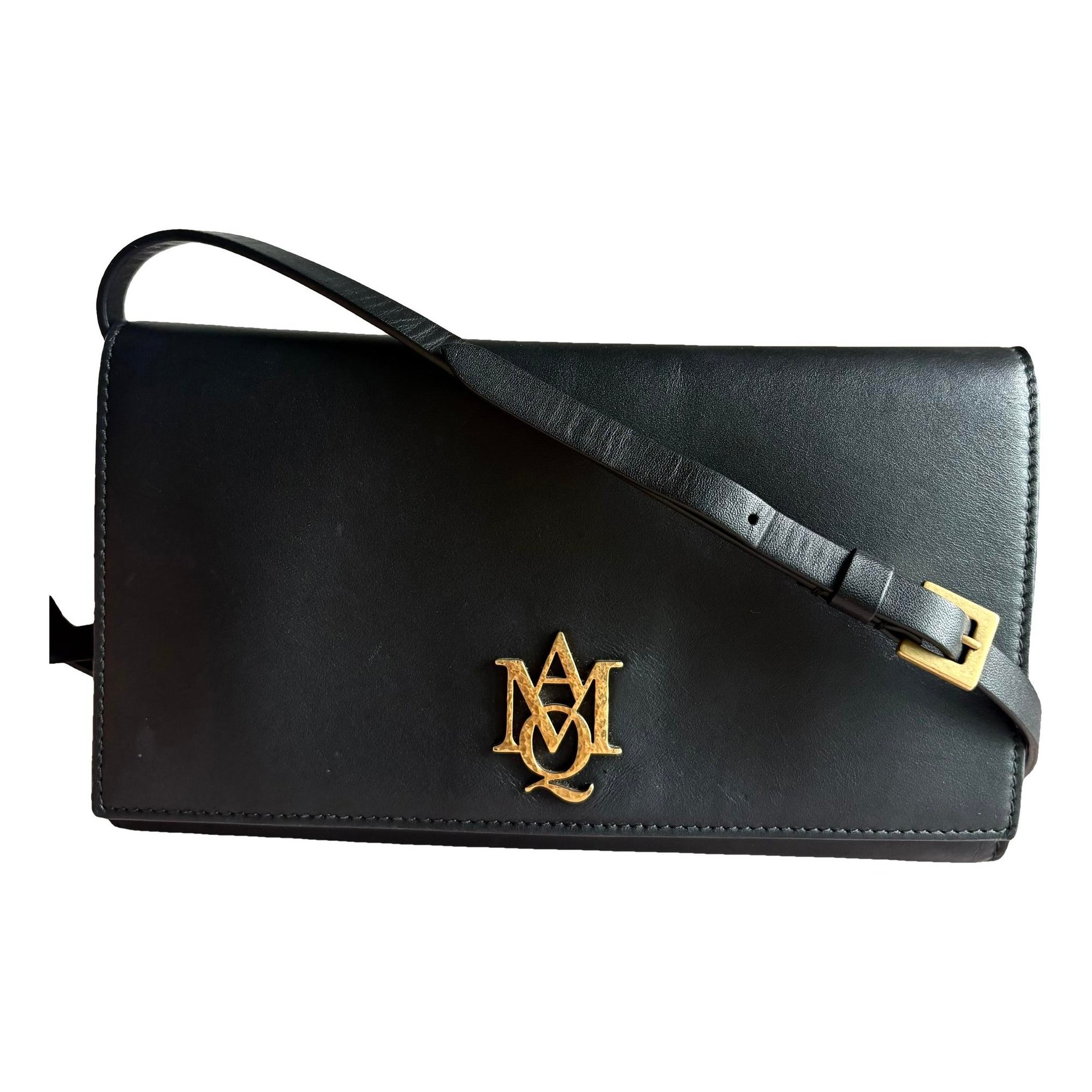 Knuckle leather handbag