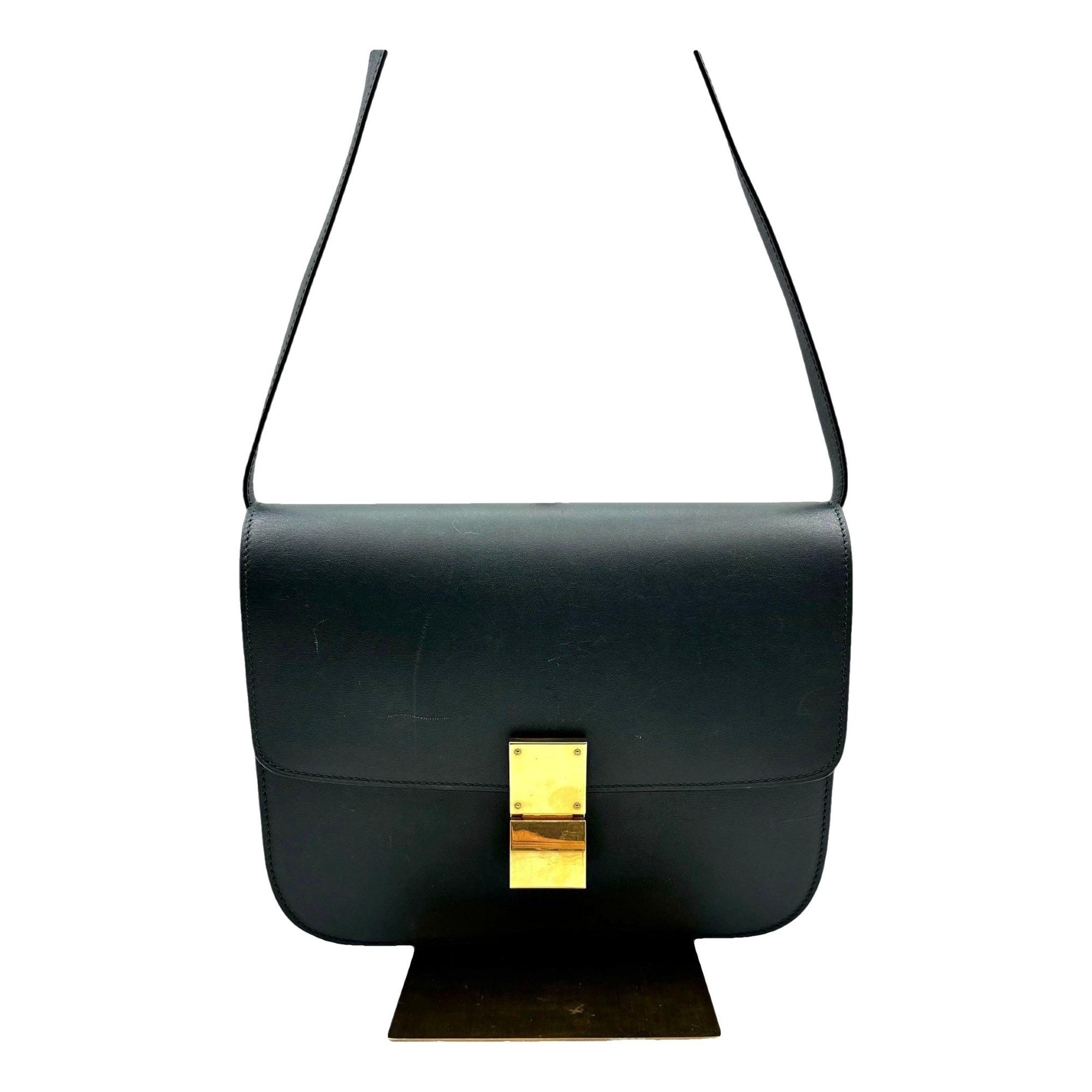 Classic leather handbag