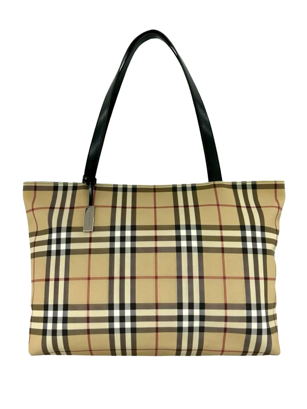 2000-2017 House Check Coated Canvas tote bag