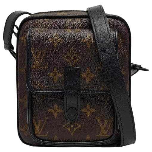 Leather crossbody bag