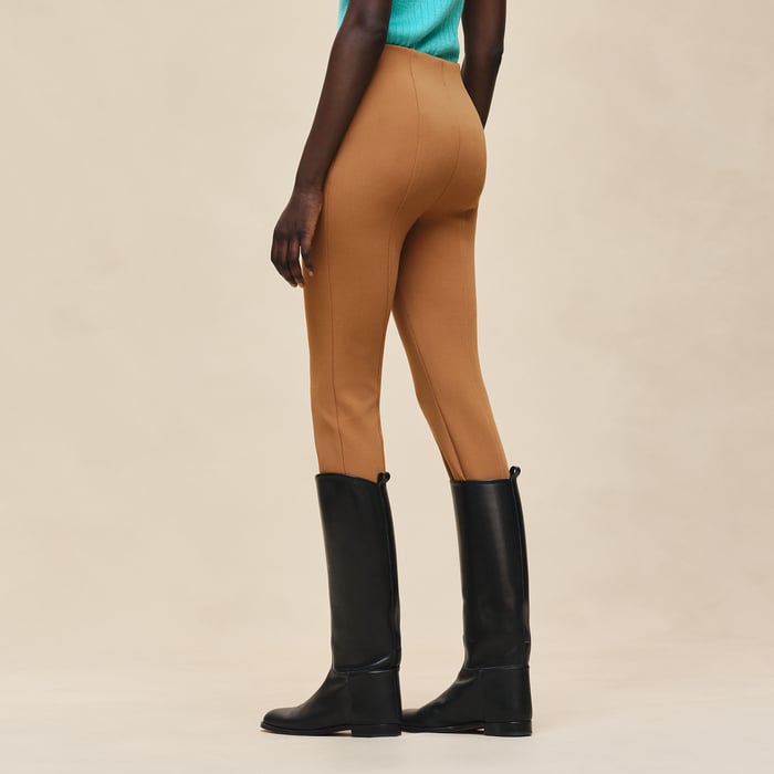Brun Mahogany High-waisted Pants