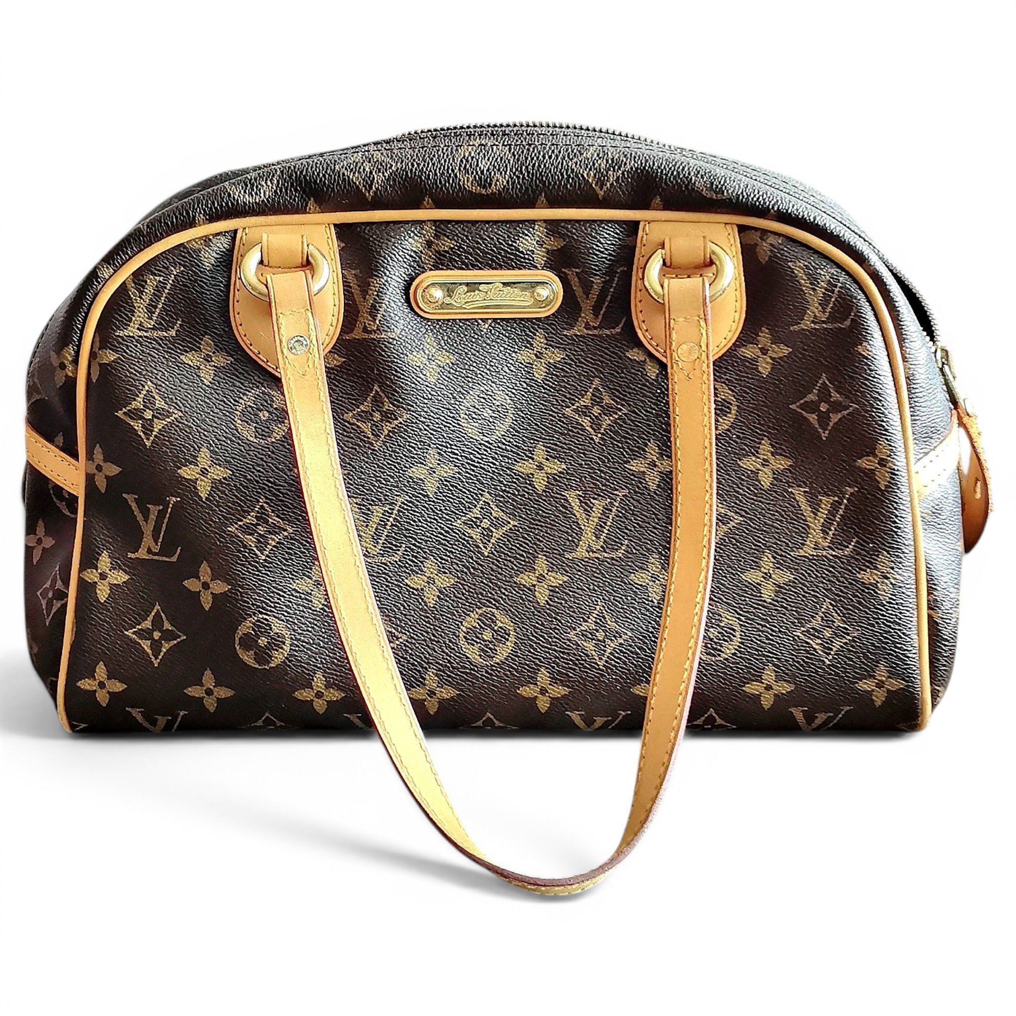 Montorgueil leather handbag