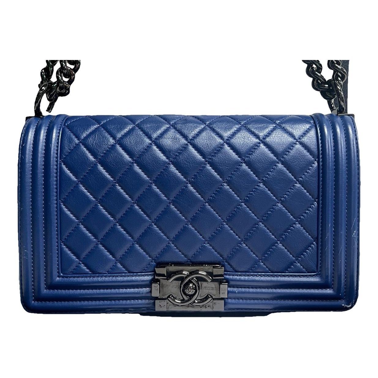 Boy leather crossbody bag