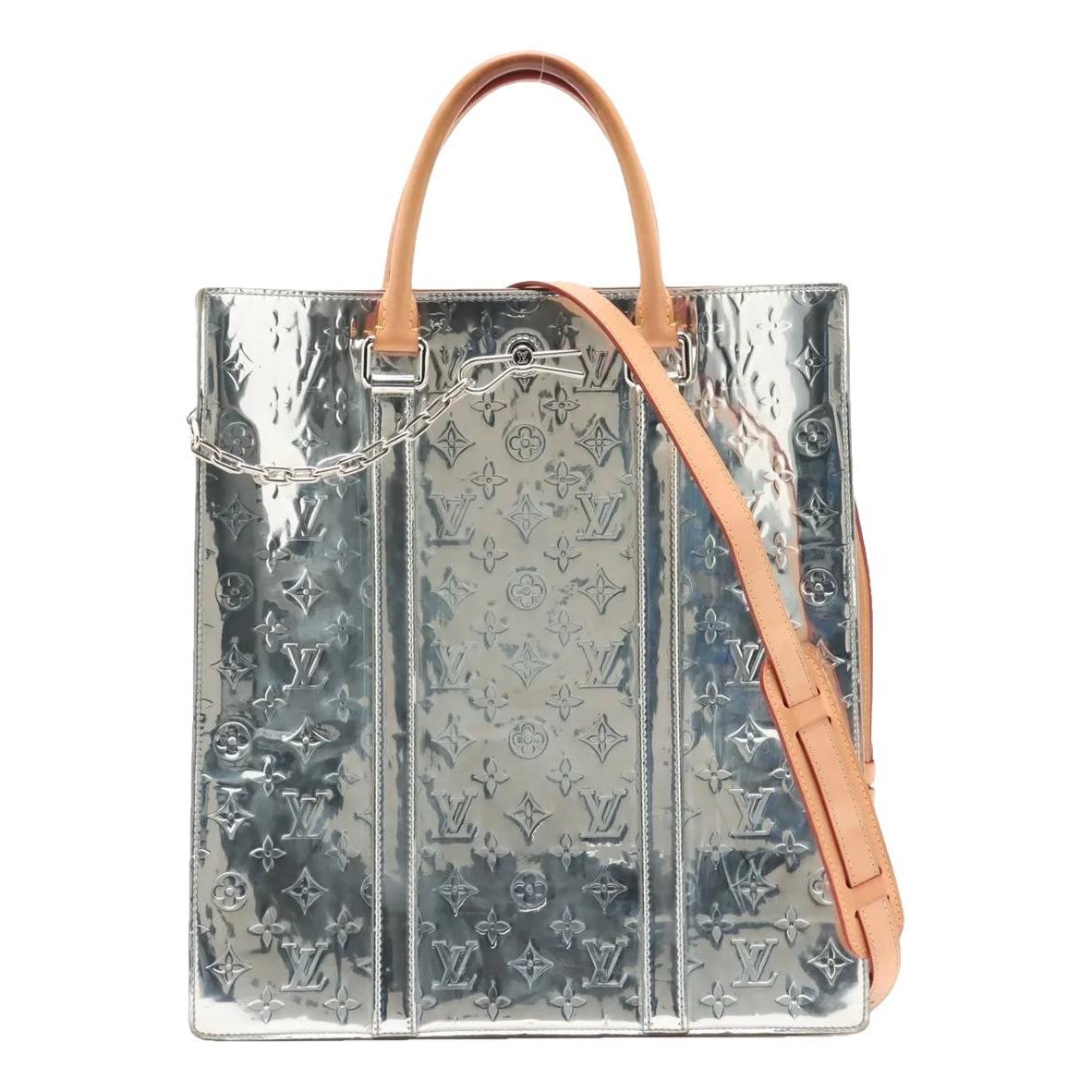 Tote Miroir patent leather tote