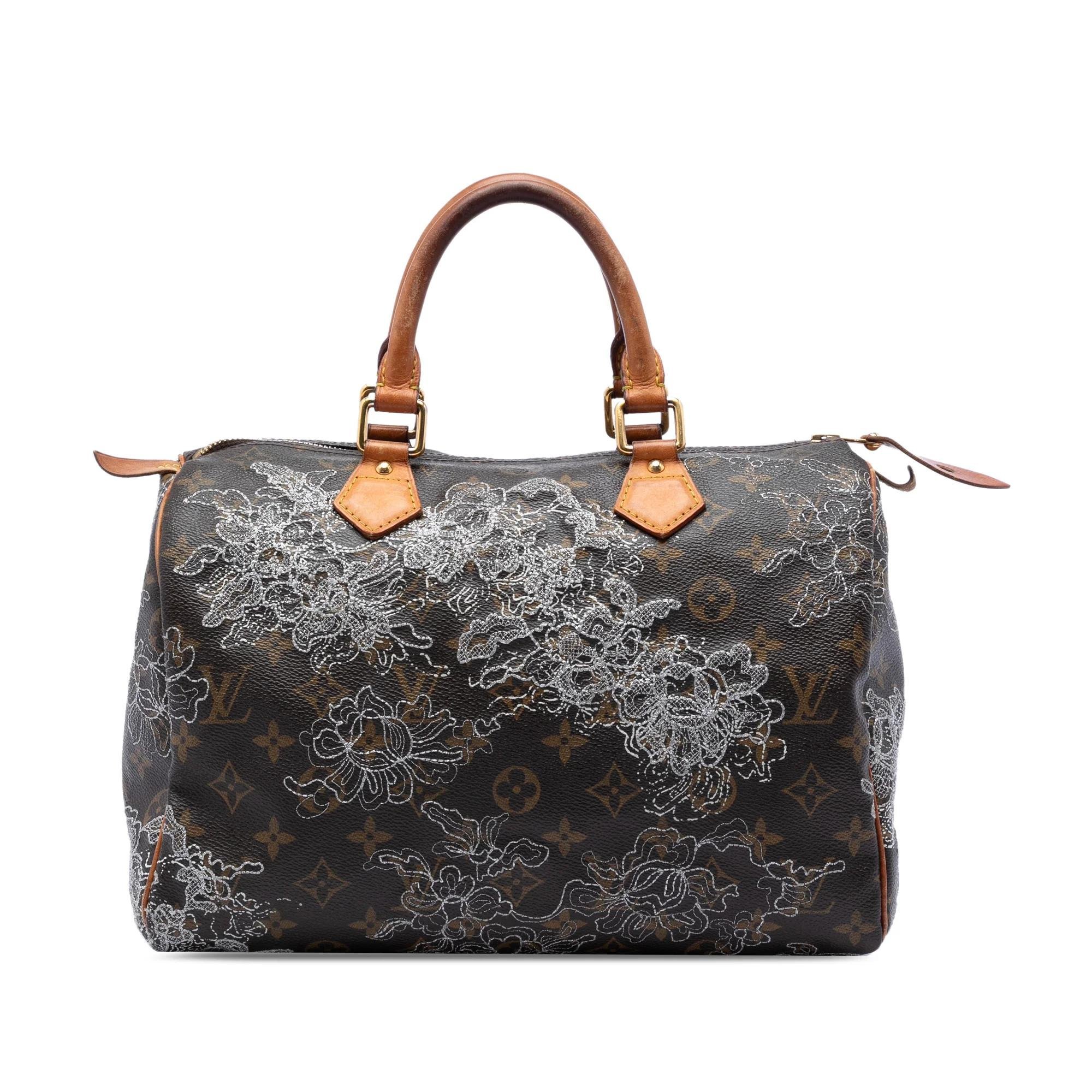 Speedy leather bag