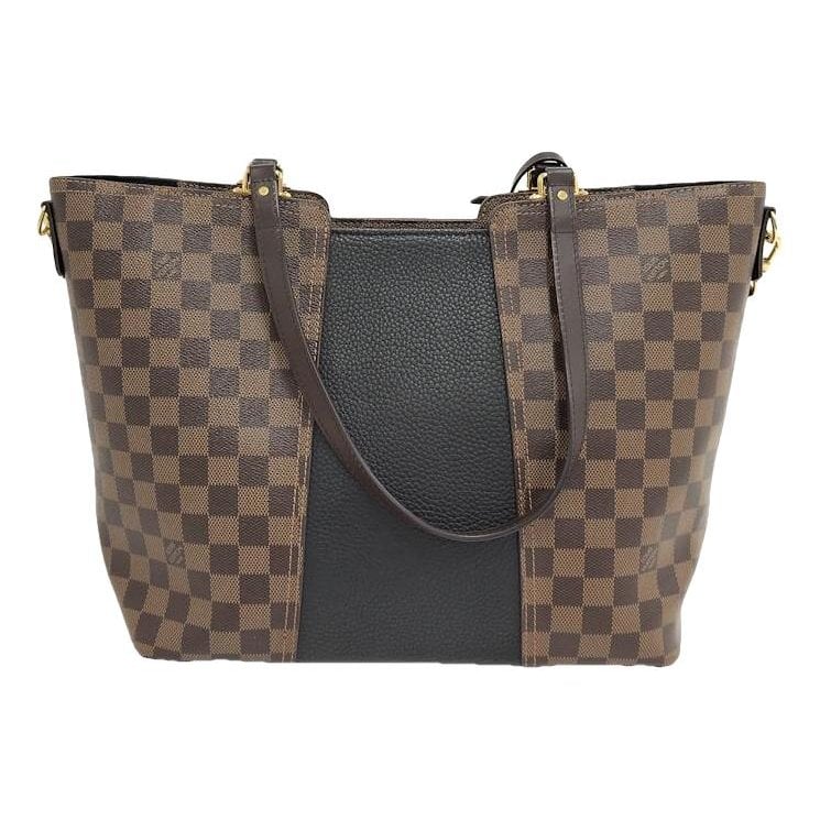 Jersey leather handbag