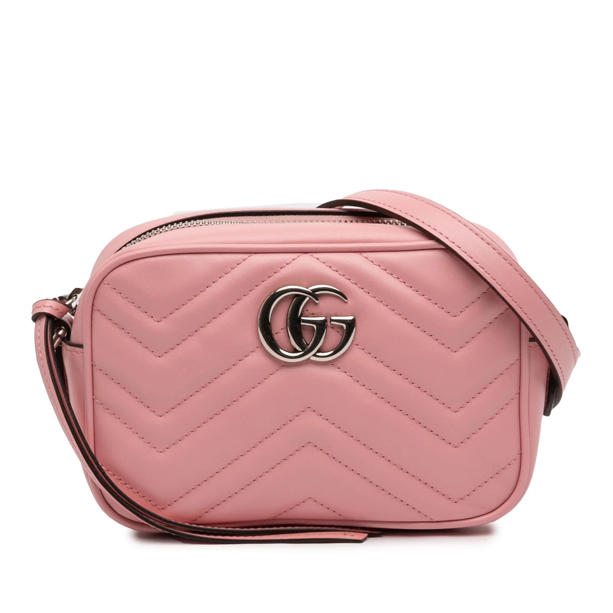 GG Marmont pony-style calfskin handbag