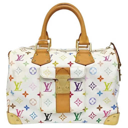 Nano Speedy / Mini HL leather handbag