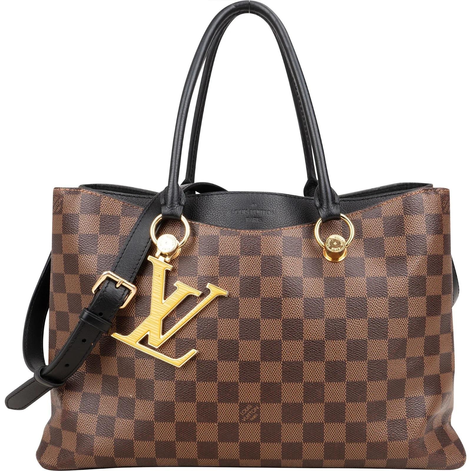 LV Riverside leather handbag