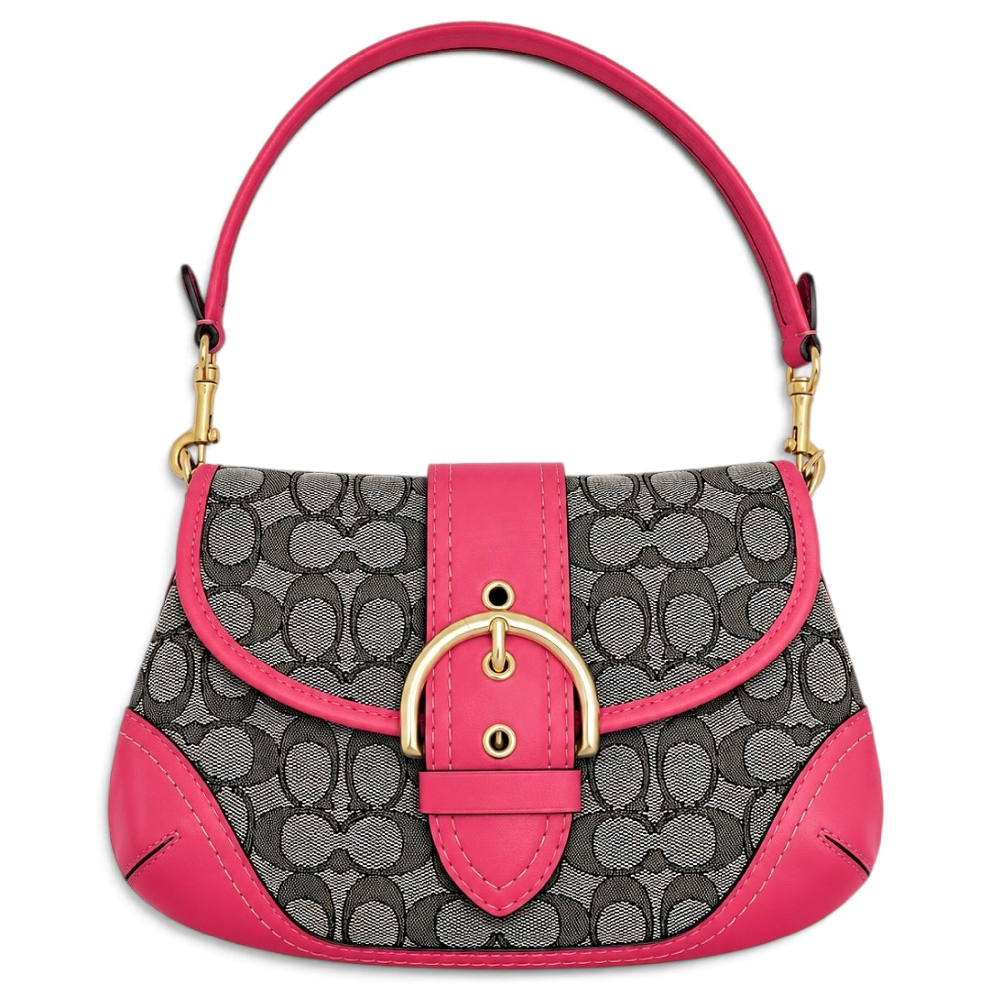 Signature Sufflette cloth handbag