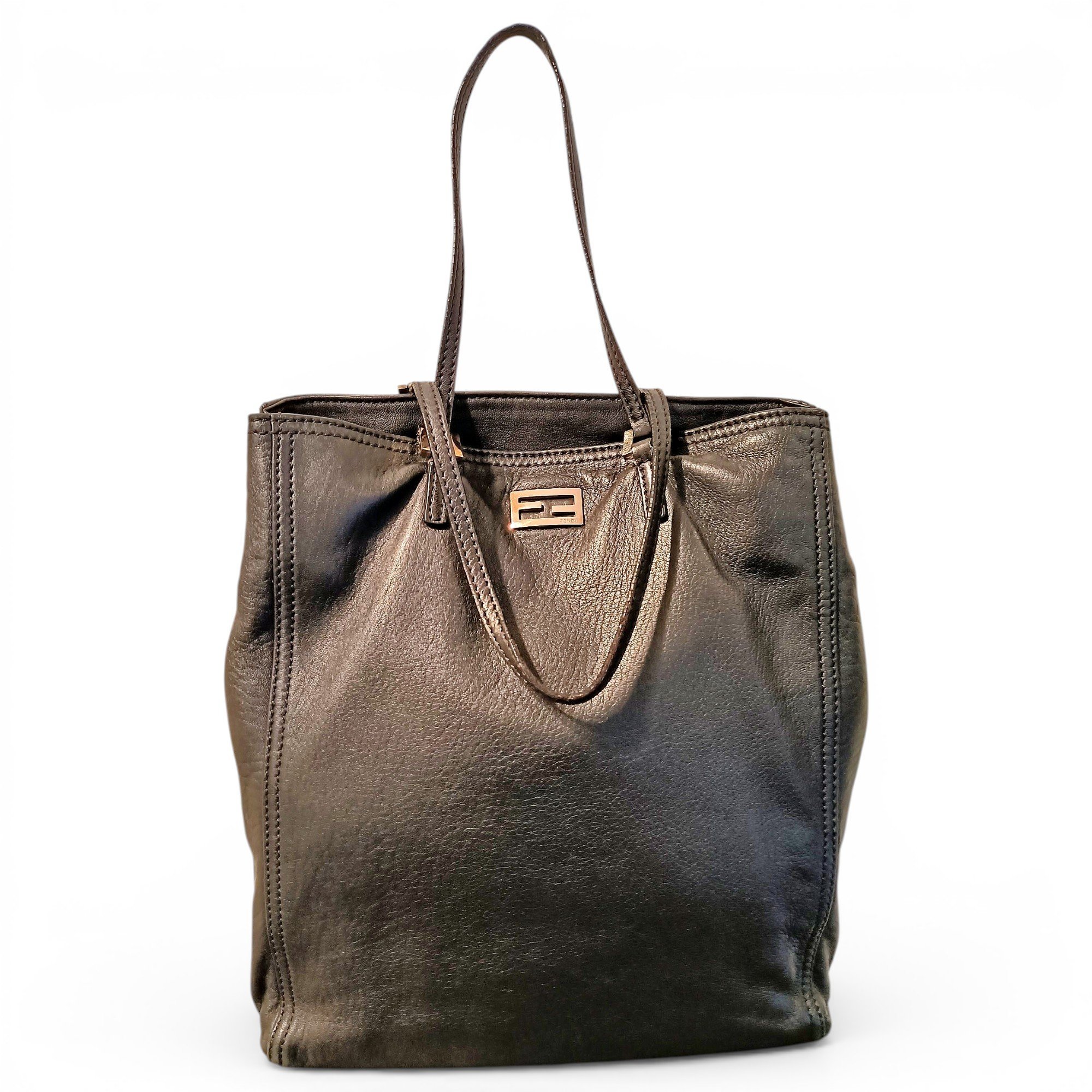 Leather handbag