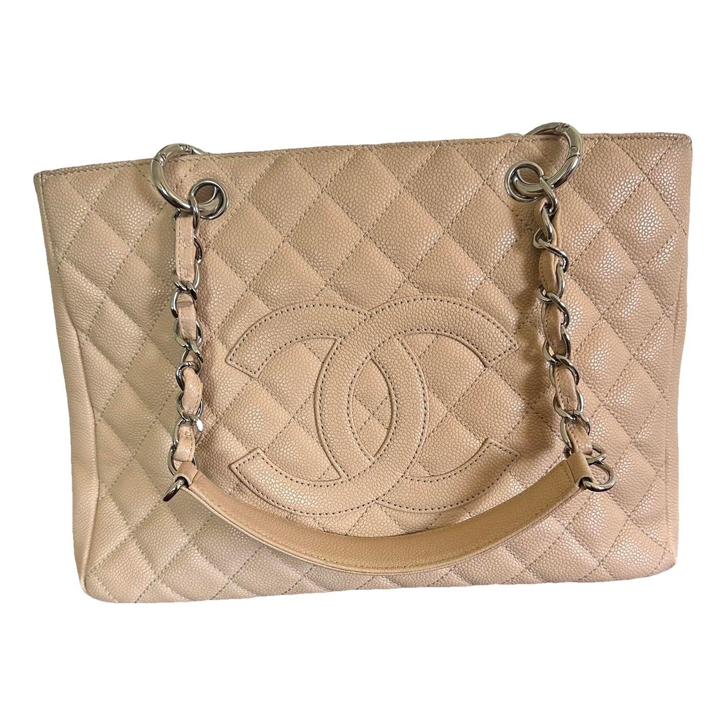 Grand shopping leather tote