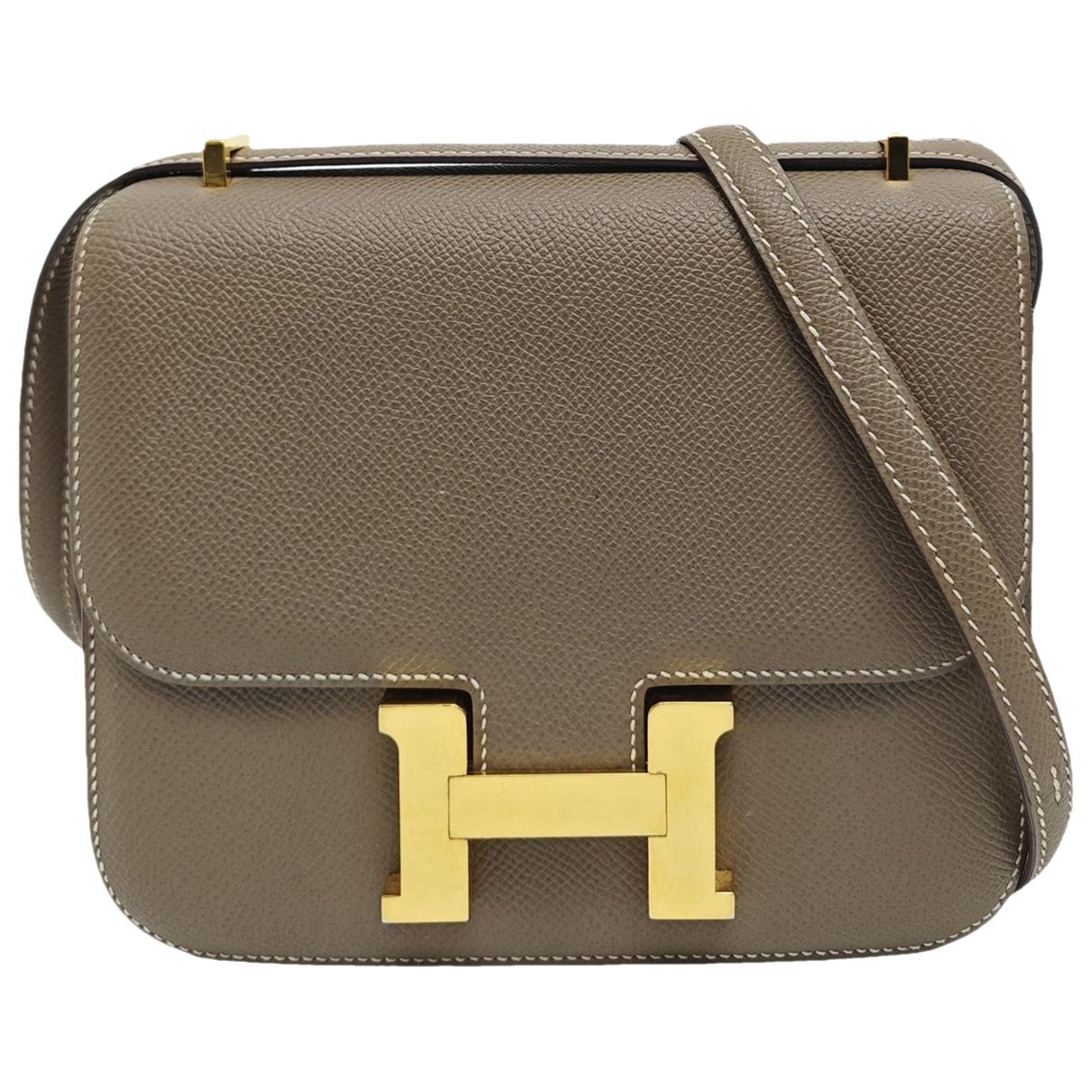 Constance leather crossbody bag
