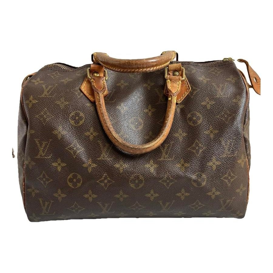 Speedy leather handbag