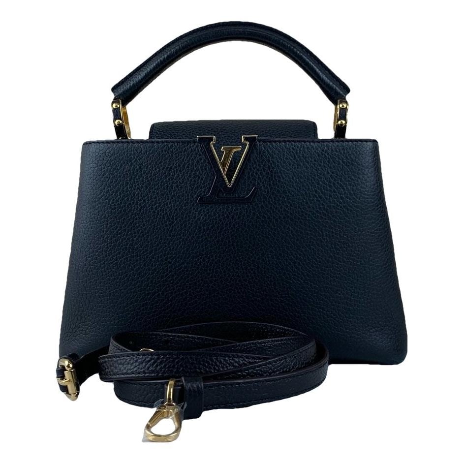 Capucines leather handbag